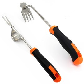 Pack of 2 Gardening Hand Weeders, Root Weeders, Weeding Tool, Garden Tool, Weeding Artifact Uprooting Weeding Tool