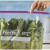 Hefty Slider Jumbo Storage Bags, 2.5 Gallon Size, 12 Count.