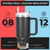 Adventure-Ready 40 oz Insulated Stainless Steel Tumbler – Built for