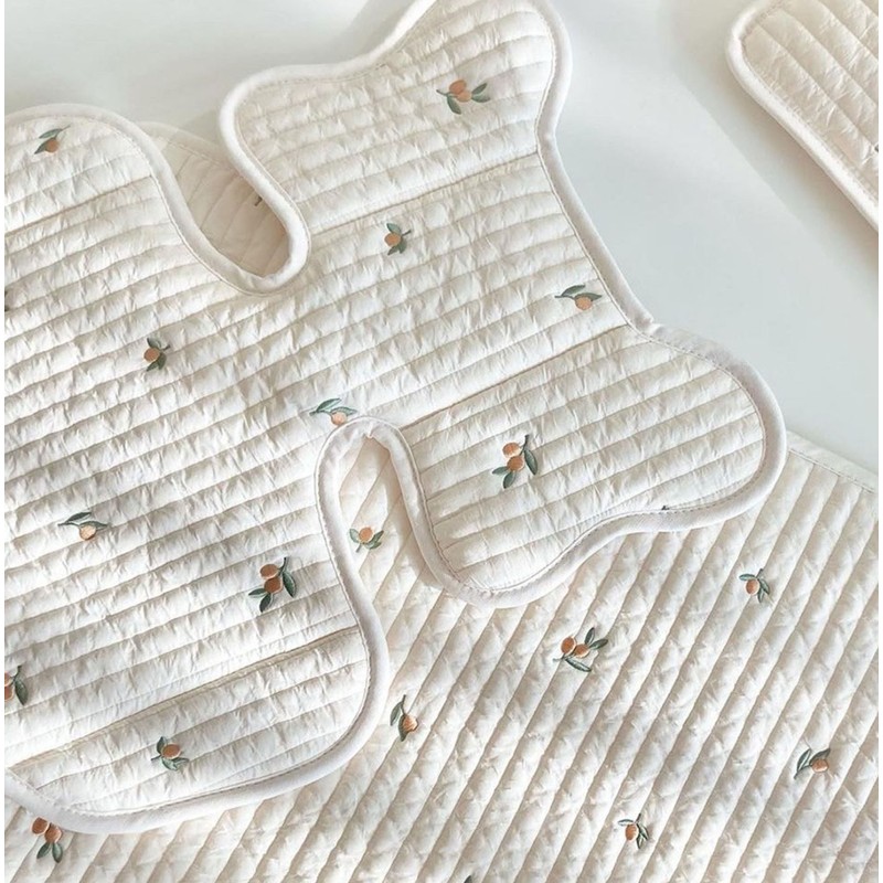 Soft Baby Stroller Seat Cushion Breathable Pure Cotton Infant Car