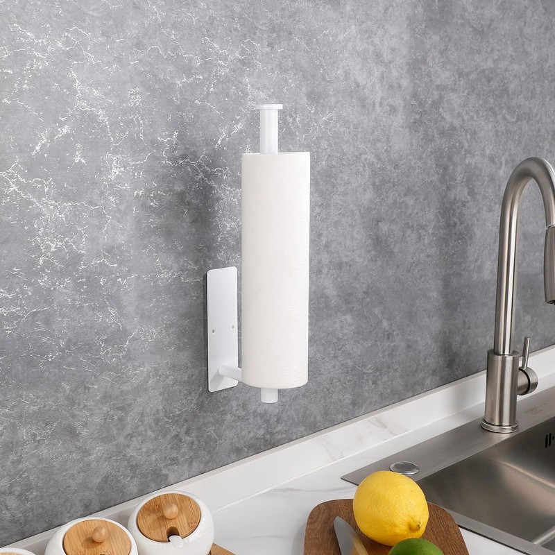 Gewtur Kitchen Roll Holder White Kitchen Roll Holder No Drilling