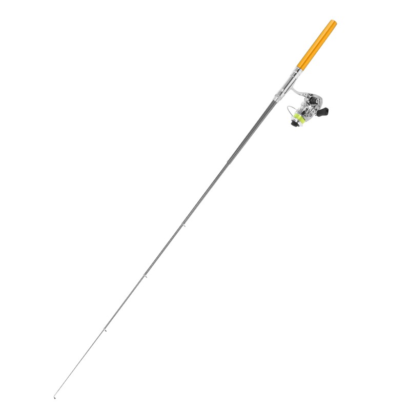 Portable Mini Pen Shape Fishing Rod Pole Pocket Retractable Fishing