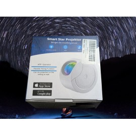 Galaxy Protector Smart Star Projector, Colored Led Lights, App Controlled, Music, Multiple Scenes