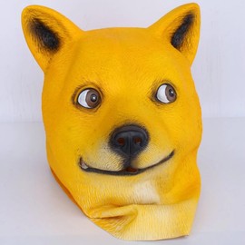 Itisyou Animal Mask Dog Mask Headwear Mask Funny Mask Cosplay Mask Animal Mask Halloween Cosplay Mask