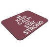 Fabulous Mauspad Keep Calm and Stay Strong Parodie Sport Krafttraining,