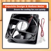 Mhrxusd RDM1238B Chassis Cooling Fan Compatible with Norcold RV 2118