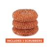 Full Circle Lucky Scrubber - Copper Scrubbers - Set of