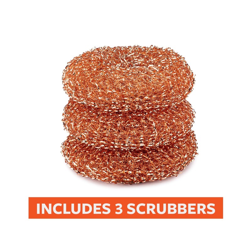 Full Circle Lucky Scrubber - Copper Scrubbers - Set of