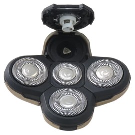 Zafina-UP Gentle Replacement Shaver Head for XR1600, XR7000, XR7100, XR7200, RX5, RX7 - Balder Pro Model Waterproof