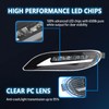SINYATO INDUST LED Fog Lights with DRL and Dynamic Turn