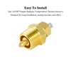 3/8 NPT Engine Radiator Temperature Thermo Sensor Temperature Switch Thermostat