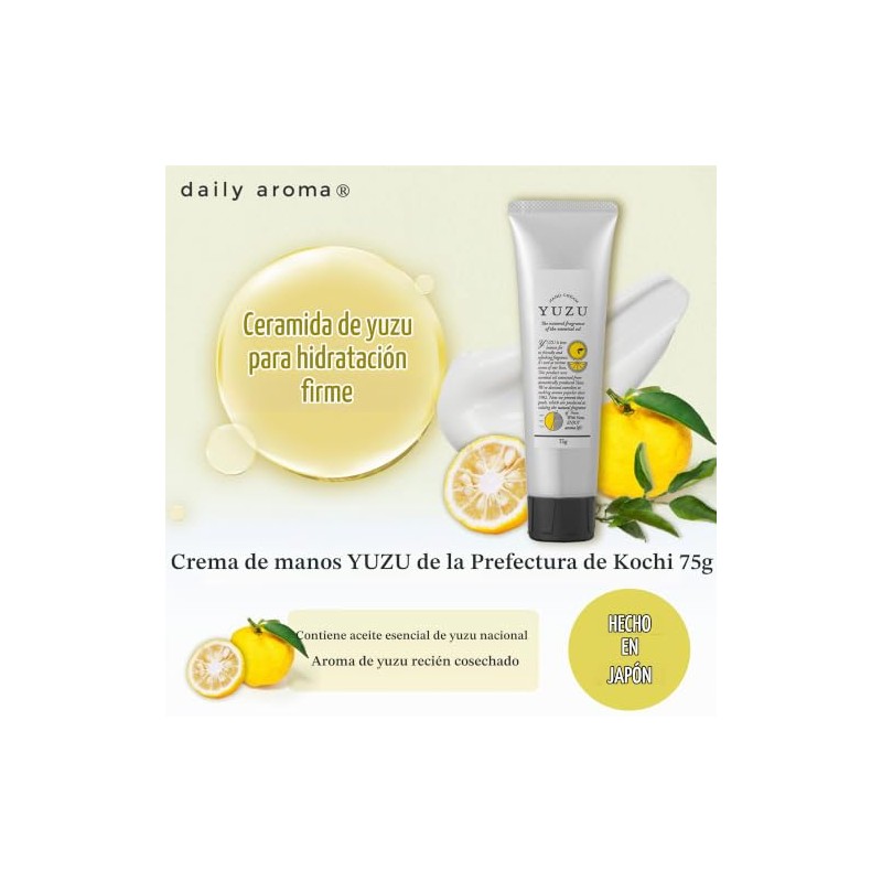 Daily Aroma Yuzu Crema Humectante para Manos 75g