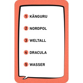 moses 4033477901569 Äh bis Z, the crazy explanatory game for quick thinkers, guessing game for fun game evenings, board game from 12 years for 3-8 players