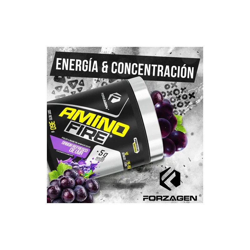 Forzagen Amino Fire 360g EAA Amino Acids with L-Glutamine Energy