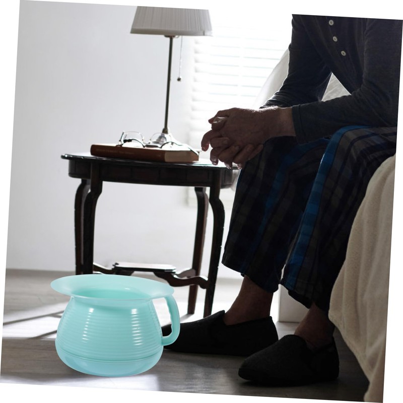SEWOART Portable night pot for seniors and leak-proof urinal with