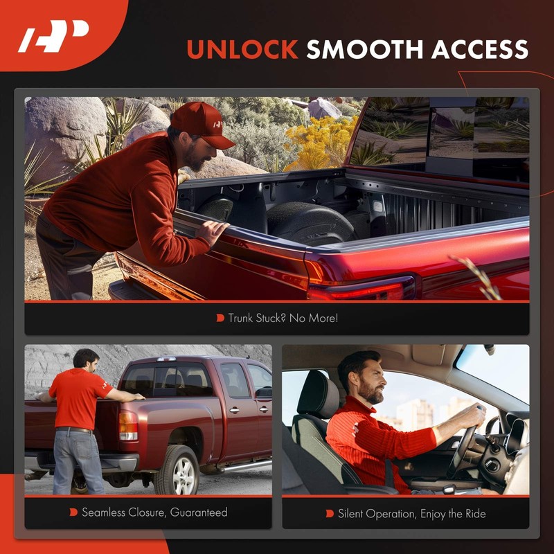 A-Premium 23-PC Tailgate Hardware Rebuild Kit with Bolts Compatible with