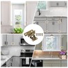 uxcell 2 Pack Self Closing Cabinet Hinges, 1/2" Overlay Cabinet