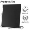 Bekith 2 Pack Magnetic Bulletin Board with Easel Stand, 11