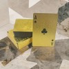 Las Cartas De Lujo En El Reloj De Oro Cool