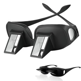 FaJoek Lazy Glasses, Prism Glasses, Lazy Glasses, Laser Prism Glasses, Angle Glasses, Glasses Angle Glasses Lazy Readers 90 Degree HD Horizontal Glasses, High Definition Horizontal Glasses