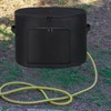 Hose Holder Pot | Heavy-Duty Garden Hose Reel Container -