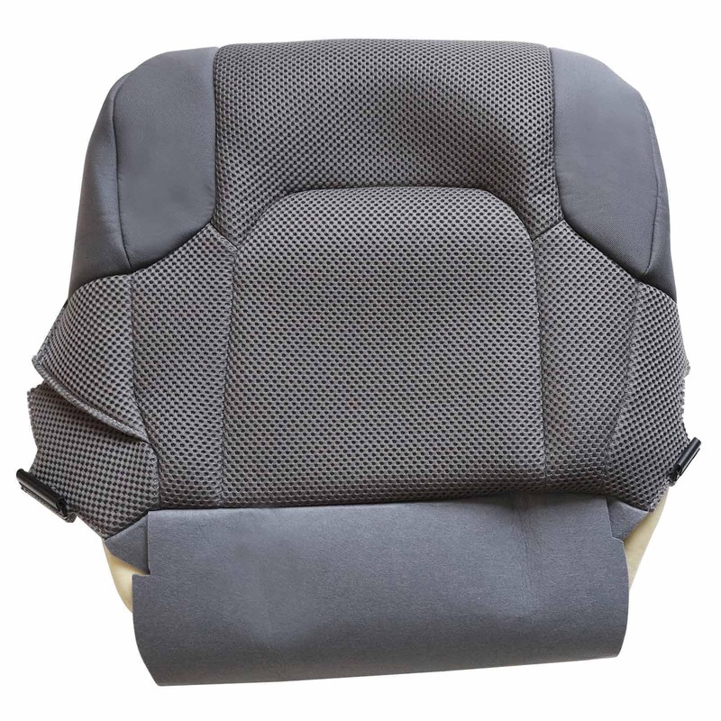 SecosAutoparts Left Driver Side Bottom Cloth Seat Cover Gray Compatible