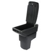 LUJUNTEC Center Console Organizer Storage Box Leather Car Center Console