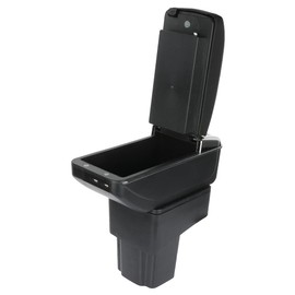 LUJUNTEC Center Console Organizer Storage Box Leather Car Center Console Armrest Box Compatible with 2011-2015 For Nissan for Juke