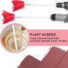 Buerjia 3 Pcs Paint Mixer Drill Attachment, Paint Mixer for