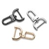 DEVPSISR 4pcs Detachable Snap Hook Swivel Clasp with Screw Bag