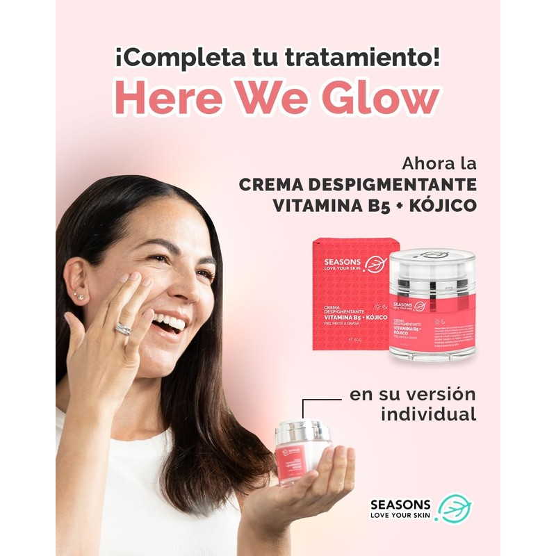Crema Despigmentante Vitamina B5 + Coenzima Q10 50 g