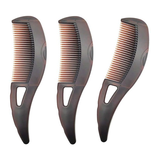 3 Pcs Energy Massage Comb Hair Dressing Comb,Scalp Care Massage