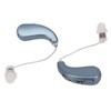2PCS Digital Sound Enhancer Rechargeable Sound Hearing Device with Noise