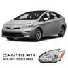 TUSDAR Headlight Replacement Fits For 2012 2013 2014 2015 Toyota