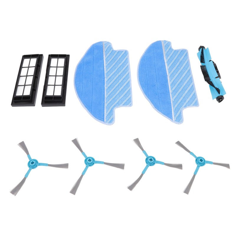 9 Pcs Vacuum Parts Replacement Main Brush Side Brush Filter