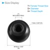 CoCud Duroplast Ball Knobs M5 Female Thread 16 mm Diameter