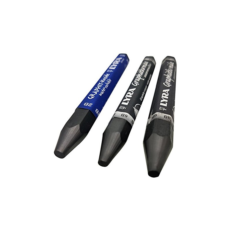LYRA Graphite Stick, Assorted degree Graphite stick set - Water