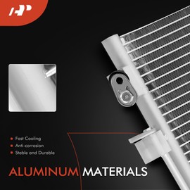 A-Premium Air Conditioning A/C Condenser Compatible with Subaru Forester 2003-2008 H4 2.5L, Replace# 73210SA031