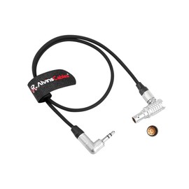 Alvin's Cables Red Komodo Timecode Cable Tentacle Sync 3.5 mm TRS to EXT 9 Pin Male