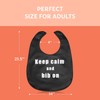 We&Life Adult Bibs for Eating, Funny Adult Bib, Adult Bibs