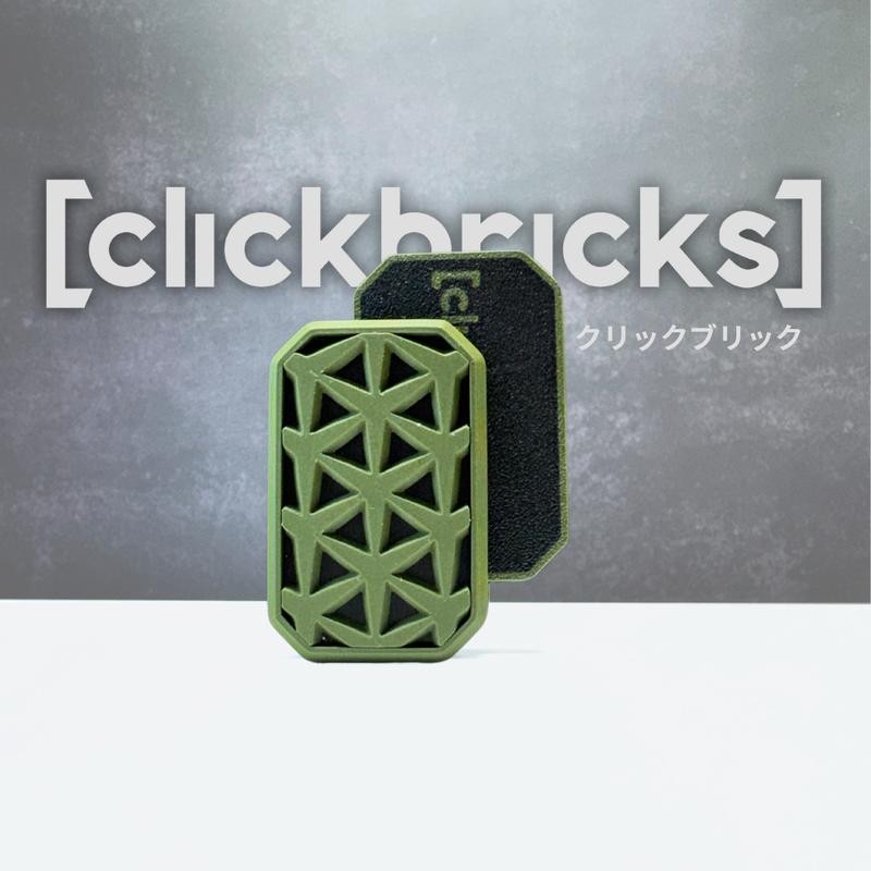 Clickbricks Stride 3D Magnetic Fidget Slider - Sleek Portable Design,