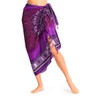 PANASIAM Sarong, Pareo in Maoi Design, Lightweight Summer Scarf Made
