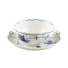 Cesky Poslan Bohemia Blue Porridge Cup Set BB231 / 체스키포슬란  보헤미아블루 죽기잔세트 BB231