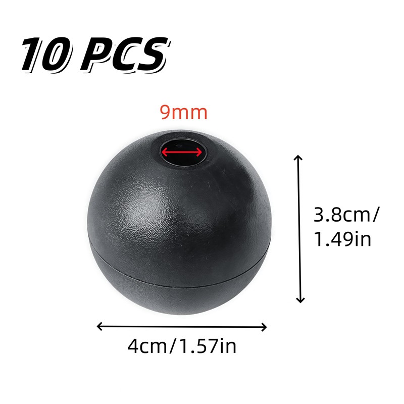 10 PCS Fitness Pulley Cable Ball Stopper,WizeFolk Stop Balls Joint
