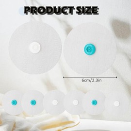 20 Pcs (10 Pairs) Duvet Snaps - Prevent Comforter Duvet Cover Snaps Fasteners - Iiron On Duvet Snaps -Corner Keepers Prevent Duvet from Shifting in The Quilt Cover Fits All Thickness Quilt Sheets