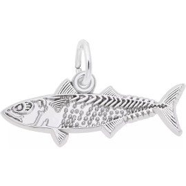 Rembrandt Sterling Silver Mackerel Fish Charm by Rembrandt
