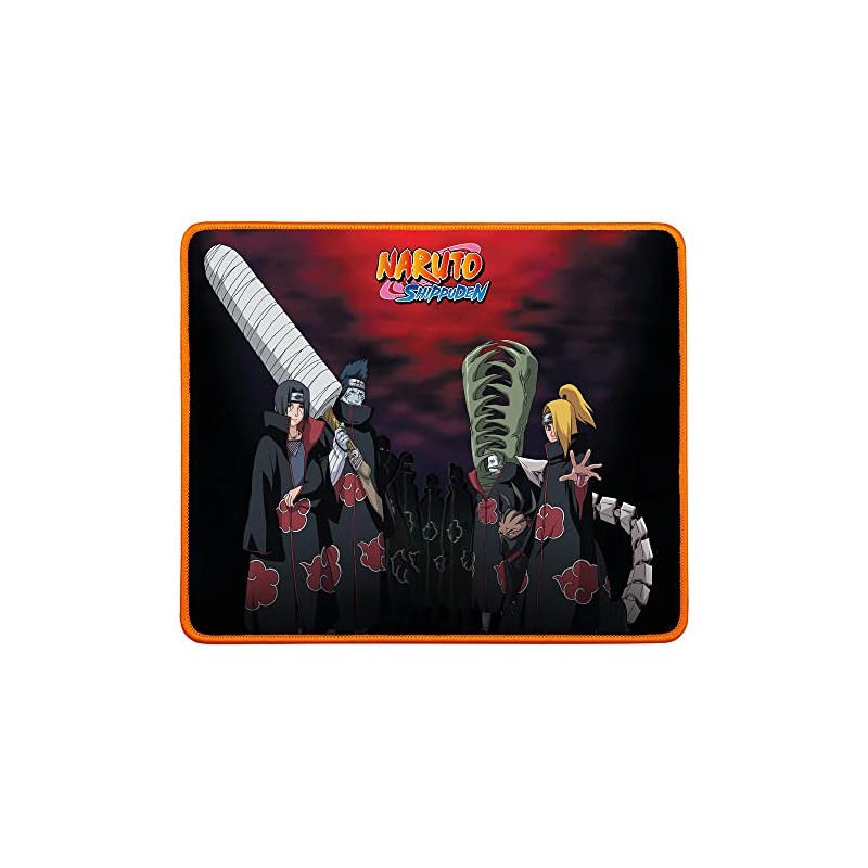 Konix Naruto Shippuden Gaming-Mauspad 32 x 27 cm - rutschfeste