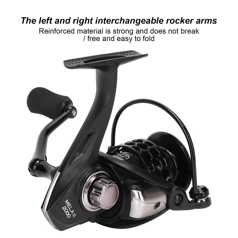 Spinning Reel 13+1 Bearings 5.0:1 Gear Ratio Left Right Interchangeable