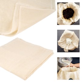 Pack of 6 Straining Cloth, 50 x 50 cm, Cheesecloth, Washable Cheesecloth, Reusable, Cheesecloth, Straining Cloth, Filter Cloth - for Juice, Cheese, Tea, Nut Milk, Soup, Yoghurt, Tofu