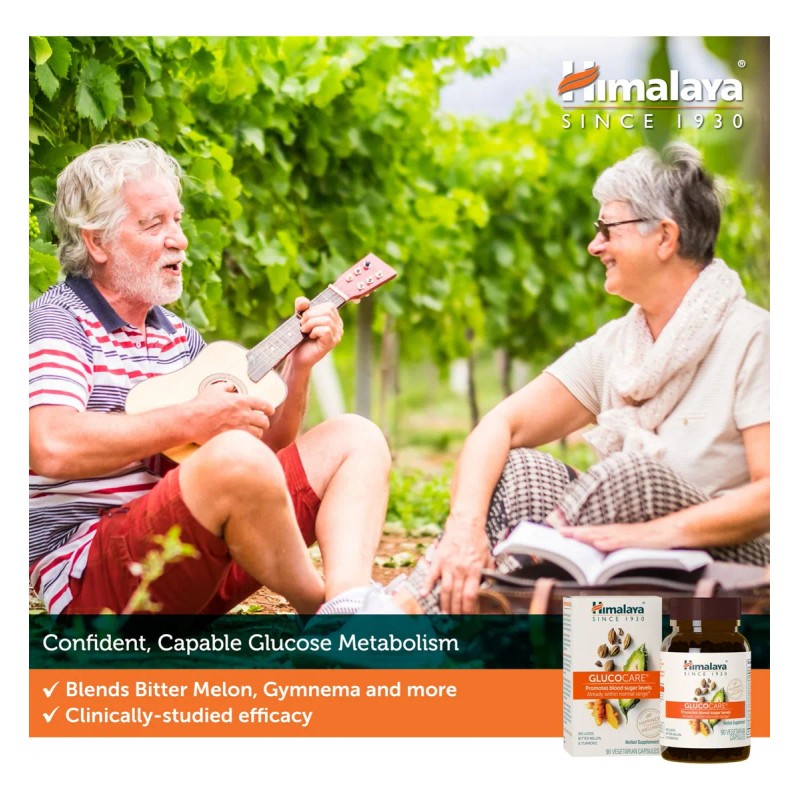 Himalaya Glucocare - Apoyo Metabolismo 90 Caps